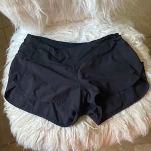 Black lululemon shorts